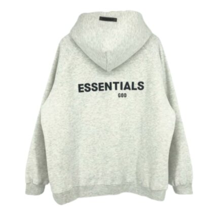 Essentials Fleeces Gray Hoodie