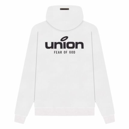 Fear Of God X Union Hoodie White