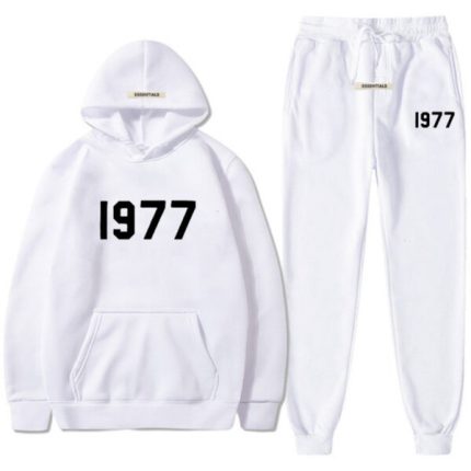 Fear OF God 1977 Essentials Tracksuit White